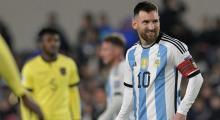 ¡Messi quedó fuera del partido ante Bolivia!